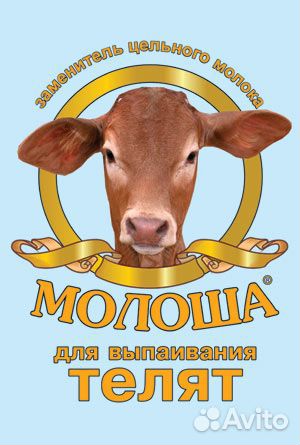 Молоша для телят заменитель цельного молока (300 г