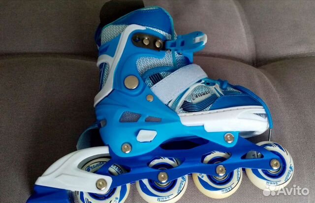 Роликовые коньки детские раздвижные