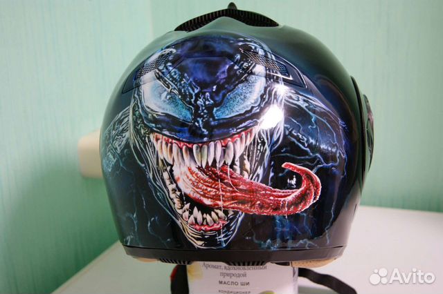 Аэрография на шлемах мотоциклах, автомобилях