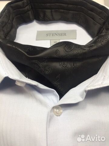 Новый мужской шейный платок-аскот