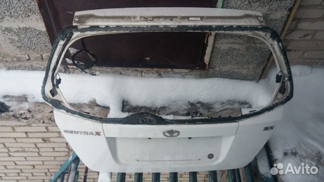 Chevrolet Aveo 2003-2008 год t250 крышка багажника
