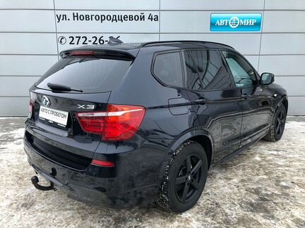 BMW X3 2.0 AT, 2012, 157 370 км