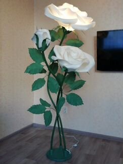 Ростовая роза светильник