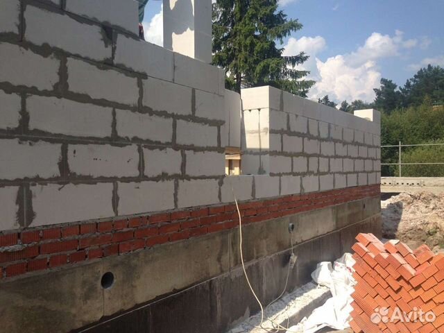 Кладка газоблока в Красноярске | Услуги | Авито