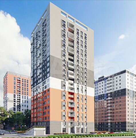 2-к. квартира, 78,4 м², 8/22 эт.