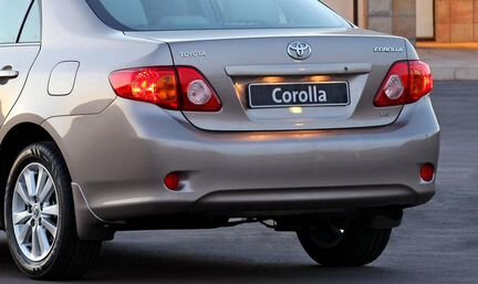 Задний бампер Toyota Corolla 150