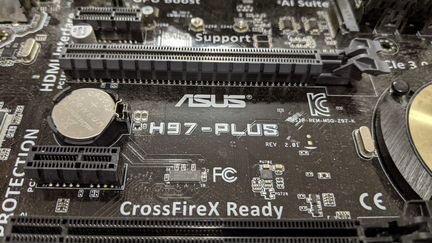 Asus H97-plus, i3 4370, Kingston HyperX DDR3 16 Gb