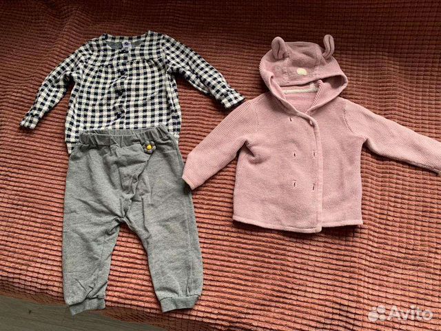 Вещи на девочку пакетом 80-86
