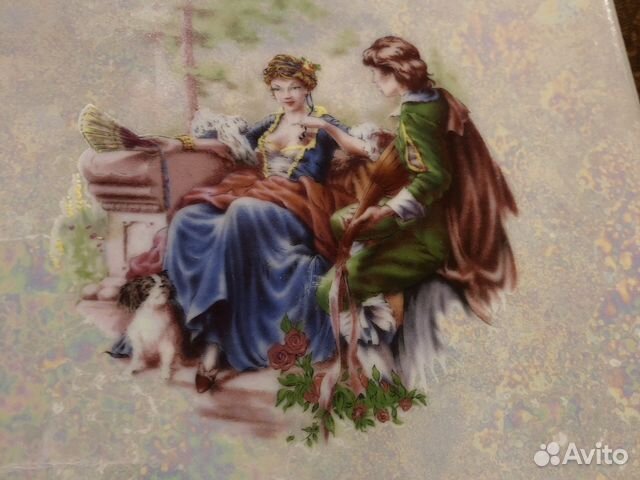 Доска Идиллия, фарфор