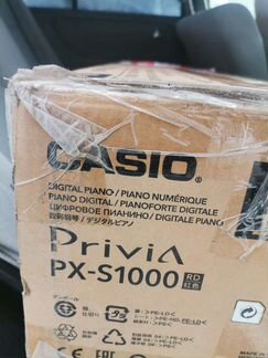 Цифровое пианино casio privia px-s1000 rd