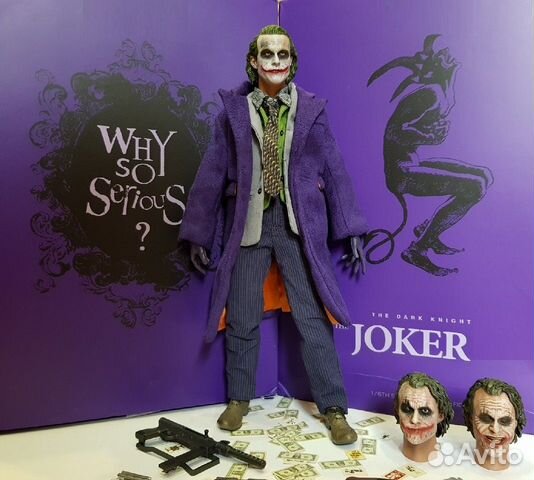 Джокер фигурка игрушка 28см Joker Хит Леджер