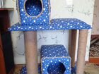 Домик для кошки с когтеточкой бу объявление продам