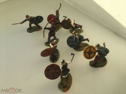 Солдатики conte (Канада) - Викинги,Норманны.Саксы