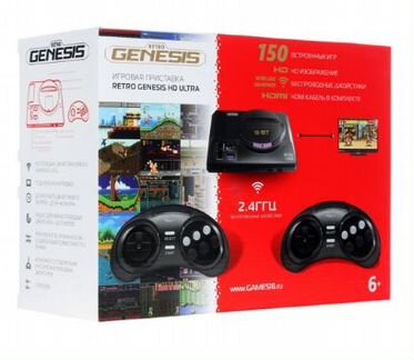Игровая консоль sega Retro Genesis HD Ultra
