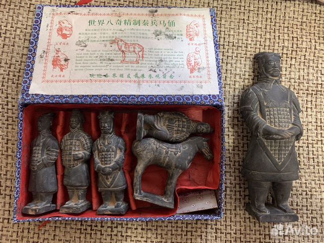 Настоящие теракотовые солдаты статуэтки