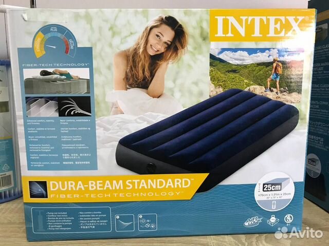 Матрас надувной Intex 64756 191х76