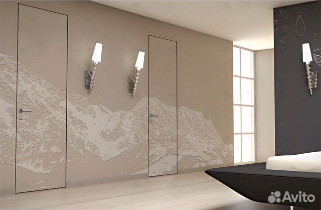 Двери межкомнатные Инвизибл