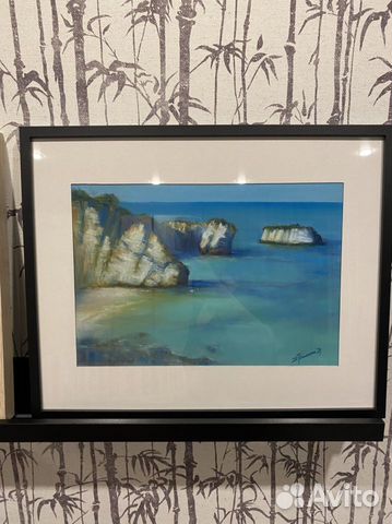 Картина Лазурный берег 40*50 пастель