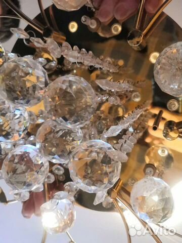 Светильник потолочный светодиодный с разными режим