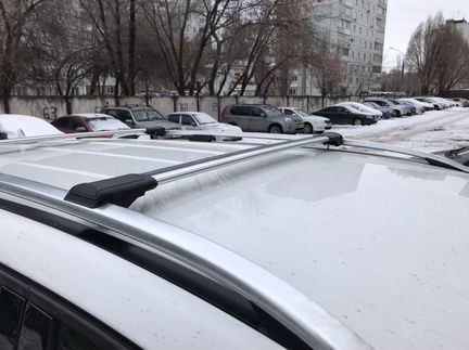 Багажник на крышу для Мерседес GLK/GLS (бесшумный)