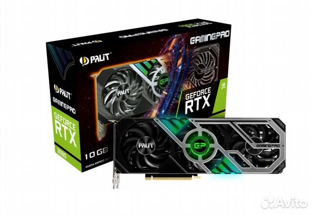 Видеокарта rtx 3080 palit gp не LHR