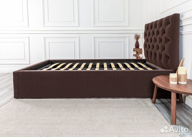 Кровать 120х200 Барокко шоколад