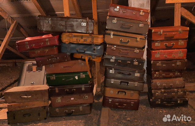 Старые чемоданы СССР Ретро Винтаж
