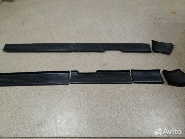 Накладки на пороги УАЗ Патриот до 2014 года