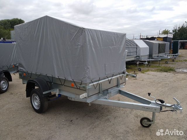 Прицеп оцинкованный трейлер 2,6*1,3 от пфс