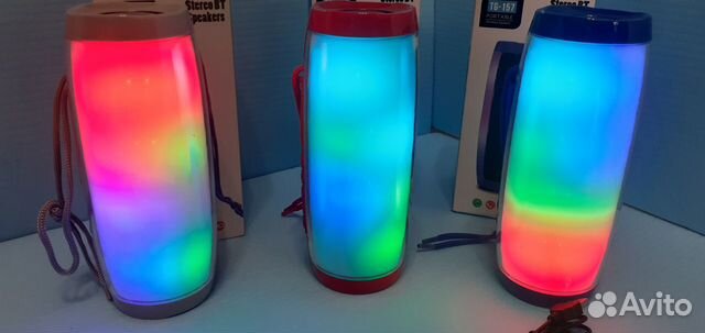 Блютуз колонка Рulse c эффектом пульсирующего дыма
