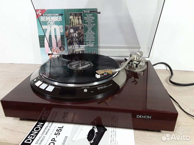 Проигрыватель винила denon dp 55l