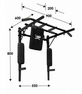 Турник 3 в 1 мультихват