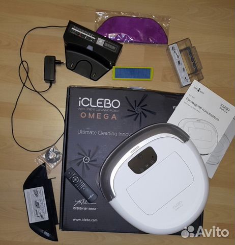 Робот пылесос iClebo omega