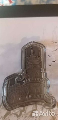 Ласточкино гнездо. крым. 1 доллар острава ниуэ