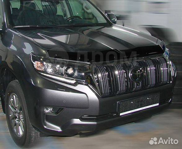 Дефлектор капота Land Cruiser Prado 150 2017, 2018