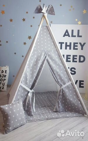 Вигвам детский игровой комплекс шалаш палатка доми