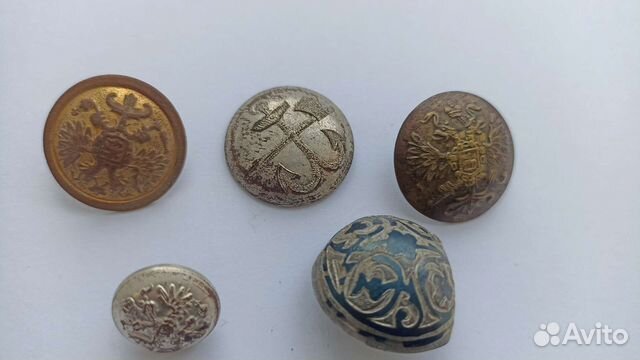 Пуговицы старинные до 1917г