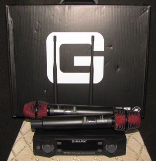 Микрофоны вокальные C-Mark 2шт Радио Цифра Pro New