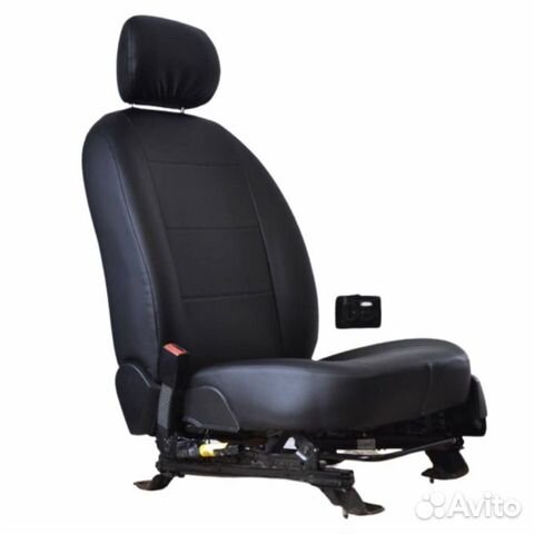 Авточехлы из экокожи для Renault Sandero 1