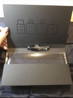 Мужской шёлковый платок+ семпл 1,5 ml Chanel