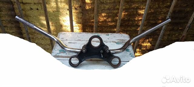 Руль с траверсой от Чезет или старой Явы, чсср купить в Москве Jawa | Авито