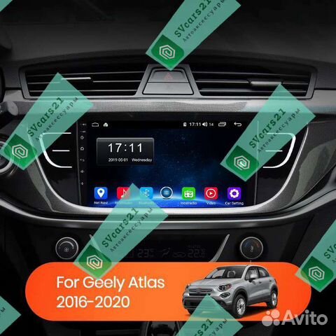 Geely Atlas Android магнитола 1/16