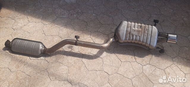 Глушитель Mercedes CLK W209