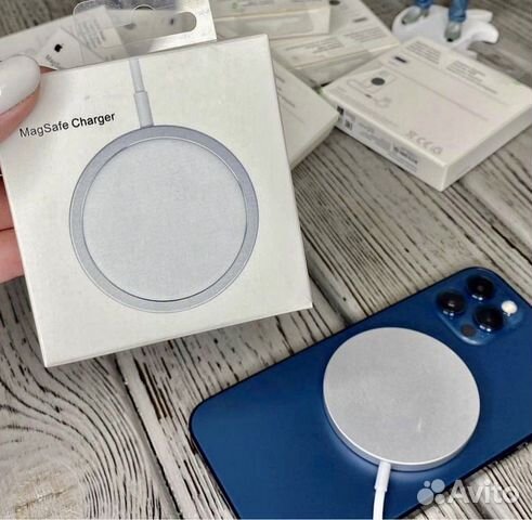 Зарядка MagSafe Charger на iPhone