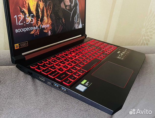 Мощный Acer Nitro 2021г, Core i5-9300H, 16Gb, 1650