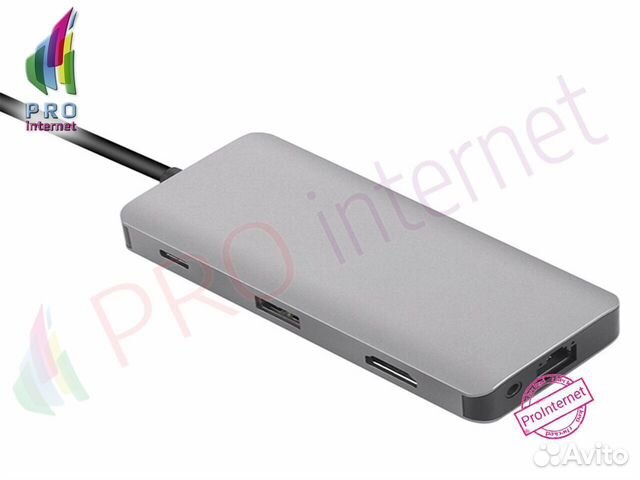 Хаб USB Type-C 9в1