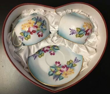 Сервиз чайный из китайского фарфора на 2 персоны