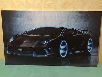 Картина Lamborghini (печать на холсте)