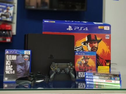 PlayStation 4 Slim. Гарантия. Рассрочка. PS4