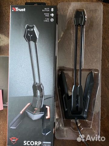 Новый игровой микрофон Trust GXT 210 Scorp USB